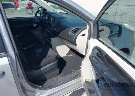 2014 Dodge Grand Caravan American Value Pkg из США, поврежденный, VIN 2C4RDGBG1ER222834